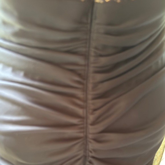 Elegant Blue Sleeveless Dress - Picture 4 of 7